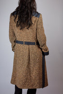 Y2K Dolce & Gabanna Tweed & Denim Coat