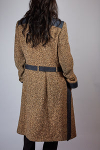 Y2K Dolce & Gabanna Tweed & Denim Coat