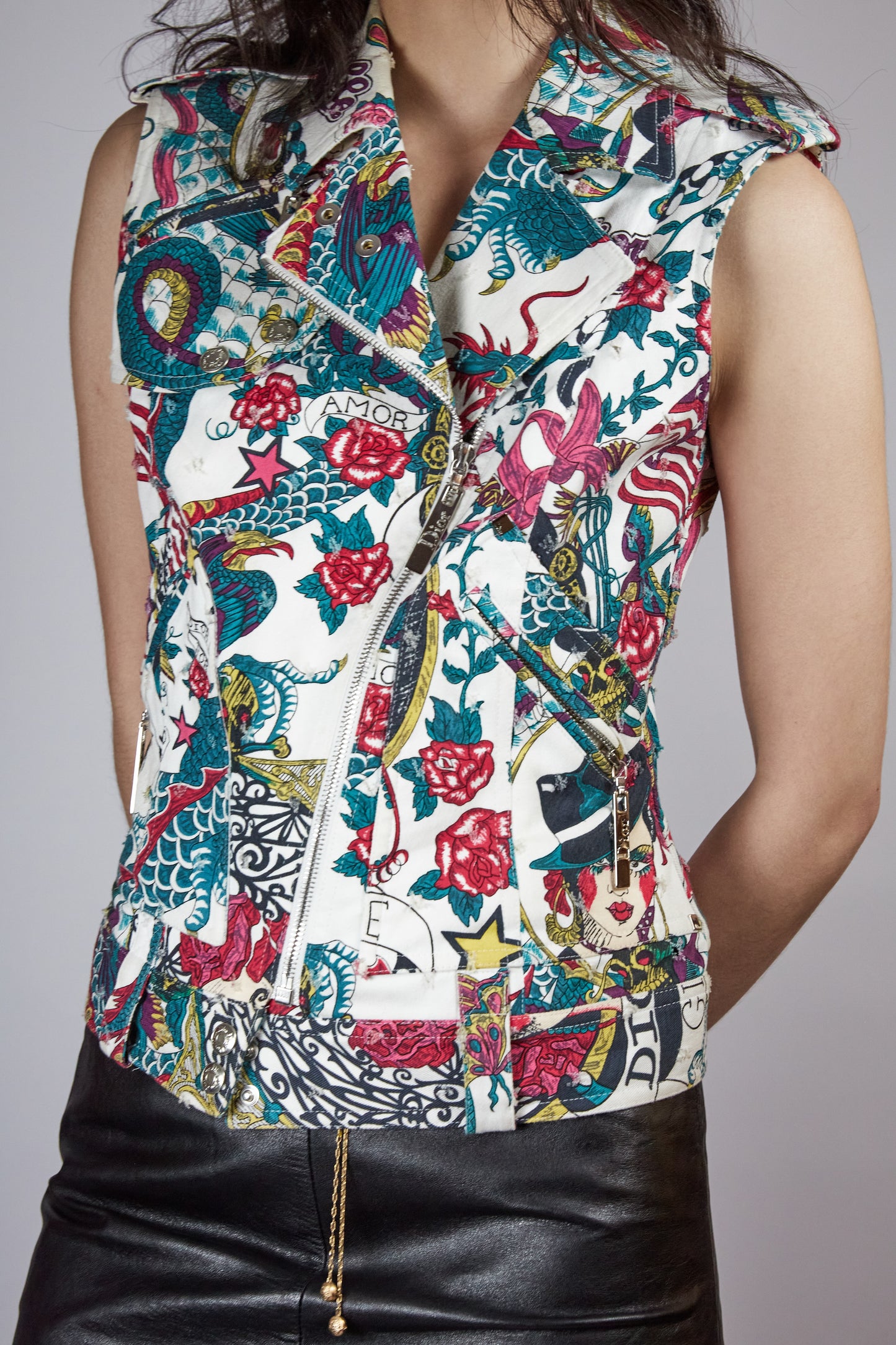 Floral Sleeveless Top
