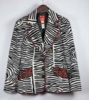 90s Christian Lacroix Zebra Blazer