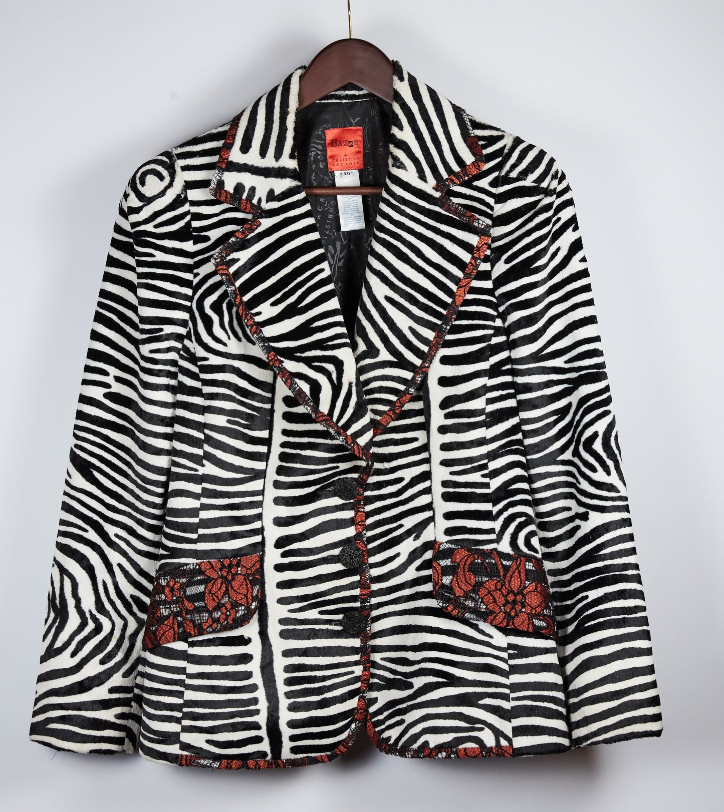 Lacroix Zebra Blazer