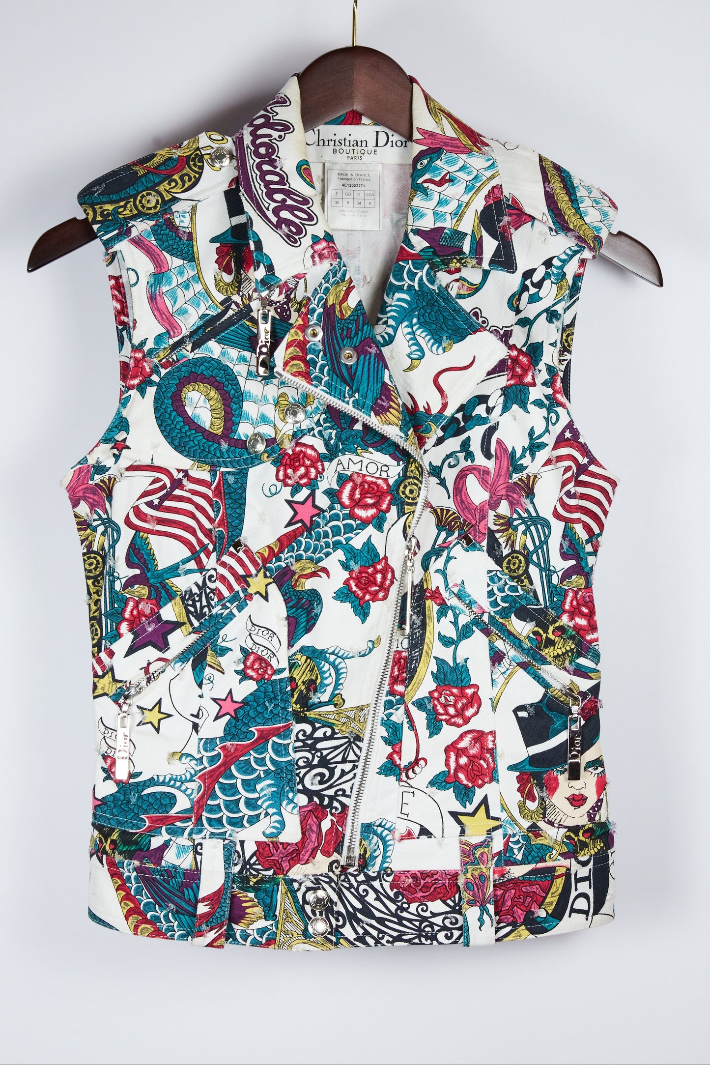 Floral Sleeveless Top