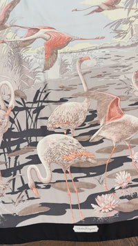 1980s Salvatore Ferragamo Silk Scarf